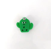 1 Adet Silikon Sevimli Kaktüs Tekli Terlik Süsü Aksesuar thumbnail 1