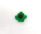 1 Adet Silikon Sevimli Kaktüs Tekli Terlik Süsü Aksesuar thumbnail 2