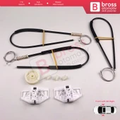 Citroen Berlingo MK1 Peugeot Partner MK1 9221G1 9222G1 İçin Ön  Sağ veya Sol Cam Kriko Tamir Seti - 1