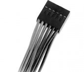 Uzatma Kablosu 10cm - 2x6 Dişi Dişi Konnektör - 1