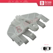 Jeep Liberty MK1 KJ 2006-2007 Makyajlı 4589265AB İçin Elektrikli Ön Sol Cam Kriko Tamir Klips Ayağı - 1