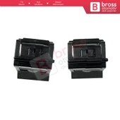 VW Golf Jetta Bora MK4 Passat B5 Polo Seat Skoda için Ön Cam Su Fıskiye Meme Seti 6E0955985 - 5