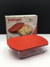 Paşabahçe 59854 Borcam Fırın Tepsisi 21X16 Cm - 1