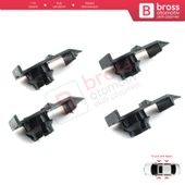 BMW E46 323i 325i 325xi 328i 330i 330xi için 4 Adet Cam Sabitleyici Klipsi 51338218383 - 3