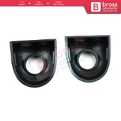 Renault Megane Scenic Laguna 2 3 Primera P12 Espace 4 Clio 3 İçin Dış Kapı Delikli Şifre Kapak Seti - 3