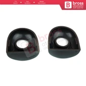 Renault Megane Scenic Laguna 2 3 Primera P12 Espace 4 Clio 3 İçin Dış Kapı Delikli Şifre Kapak Seti - 2