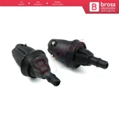 Fiat Doblo MK1 119 223 2000-2021 46818055 için 2 Adet Arka Cam Su Fıskiye Memesi - 3
