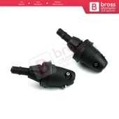 Fiat Doblo MK1 119 223 2000-2021 46818055 için 2 Adet Arka Cam Su Fıskiye Memesi - 1