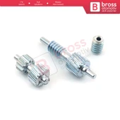 BMW E46 M3 İçin Yan Ayna Motoru Katlama Dişli Seti 5116789359 - 3