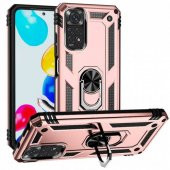 Xiaomi Redmi Note 11s Kılıf Vega Yüzüklü Standlı + Ekran Koruyucu Nano - 8
