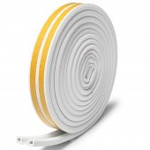Kapı Pencere Fitili Soğuk İzolasyon Bandı Beyaz 2x3=6 METRE - 3