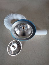 TEKLİ KÖRÜKLÜ ÇÖP SİFONU DÜZ - 1