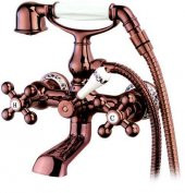Gms Antik Rustik Bakır Altın Mix Banyo Duş Bataryası ANT103 thumbnail 1