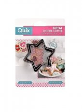 Qlüx 00811 Metal Kurabiye Kalıbı - 1