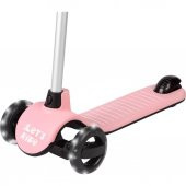 Lets Be Child Lets Ride Led Işıklı Silikon 3 Tekerli Yükseklik Ayarlı Scooter Pembe LC-30908 - 2