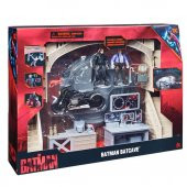 1068398 Batman Batcave Film Anları 1 araç + 2 figür -Spinmaster - 1