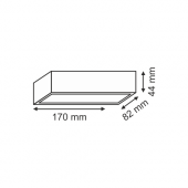 HELİOS Led Duvar Aydınlatma IP 659 W Günışığı (91-0901) HS-5803 - 2
