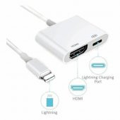 START L8HI İPHONE LIGHTING=>HDMI 4K 1080P ÇEV. - 1