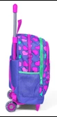 Coral High Kalpli Baskılı Çekçek Okul Çantası - Işıklı Tekerlekler thumbnail 2