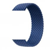 Apple Watch 38mm Small (14 cm Uzunluk) Örgü Solo Loop Koruma Kayış Kordon - 7