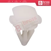 VW için 10 Adet Yan Kalıp Plastik Klipsi 3C0853586 - 1