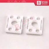 Mercedes Sprinter VW Crafter için 2 Adet Cam Kriko Ray Plastiği - 1