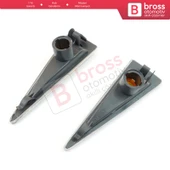 Renault İçin Beyaz Sağ Sol Yan Çamurluk Sinyali 8200027150 7151 - 3