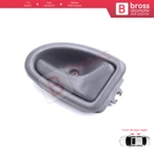 Renault Clio Trafic Master 2 Scenic Megane Logan 1 Movano A  Daily İçin Gri Sağ Kapı Kolu TELLİ Tip - 1