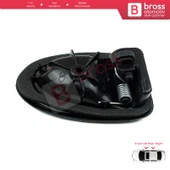 Renault Clio Trafic Master 2 Scenic Megane Logan 1 Movano A Primastar Daily İçin Sağ Kapı Açma Kolu - 5