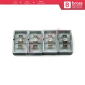 BMW E39 E381 İçin 4 Adet Pencere Düğmesi Kapağı 61316904309 - 5