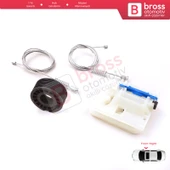 Fiat Egea MK1 356 357 2015-On 4/5 Kapı 52072856 İçin Elektrikli Ön Sağ Cam Kriko Tamir Seti - 4