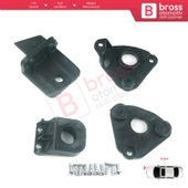 VW Caddy MK3 2K 2C Touran MK1 1T3 2010-2015 2K5998226 İçin Sağ Ön Far Ayak Tamir Seti - 2