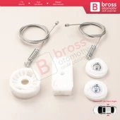 Ford Mustang MK5 S197 2005-2014 Convertible Coupe İçin Elektrikli Arka Sağ veya Sol Cam Kriko Seti thumbnail 2