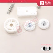 Ford Mustang MK5 S197 2005-2014 Convertible Coupe İçin Elektrikli Arka Sağ veya Sol Cam Kriko Seti thumbnail 3