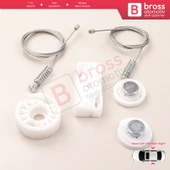 Ford Mustang MK5 S197 2005-2014 Convertible Coupe İçin Elektrikli Arka Sağ veya Sol Cam Kriko Seti thumbnail 1