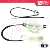 VW Touareg MK1 7L Porsche Cayenne 9PA 955 957 2002-2010 İçin Elektrikli Ön Sağ Cam Kriko Tamir Seti - 1