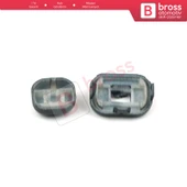 Mercedes W124 W210 W201 190 W463 W126 W140 C140 R129 A1248204910 İçin Cam Çocuk Kilit Düğme Kapağı - 3