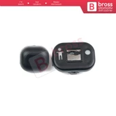 Mercedes W124 W210 W201 190 W463 W126 W140 C140 R129 A1248204910 İçin Cam Çocuk Kilit Düğme Kapağı - 1