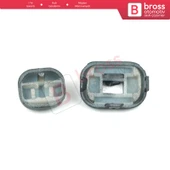 Mercedes W124 W210 W201 190 W463 W126 W140 C140 R129 A1248204910 İçin Cam Çocuk Kilit Düğme Kapağı - 2