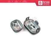 Mercedes W124 W210 W201 190 W463 W126 W140 C140 R129 A1248204910 İçin Cam Çocuk Kilit Düğme Kapağı - 4