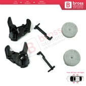 BMW 1 3 5 X5 X6 Z4 E90 E91 E92 E93 için Kapı Kilit Tamir Seti 51217202143 - 2