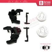 BMW 1 3 5 X5 X6 Z4 E90 E91 E92 E93 için Kapı Kilit Tamir Seti 51217202143 - 4