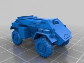 Kanada Fox Armored Araba [1:100 Ölçek] Plastik Aparat - 2