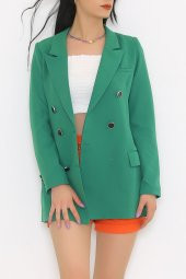 Blazer Ceket Yeşil - 1