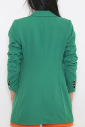 Blazer Ceket Yeşil - 5