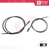 Mercedes W205 GLA 220 CDI için Panoromik Açılır Tavan Sunroof Teli A2056362731 - 5