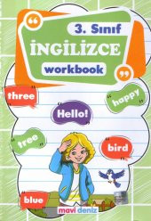 Mavi Deniz Yayınları 3.Sınıf İngilizce Workbook 2023/2024 Baskı - 1