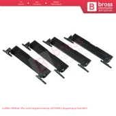 Mercedes C W204 İçin 4 Adet Tavan Oluk Çıtası Port Bagaj Kapağı 20469071829040 95*20 mm - 4