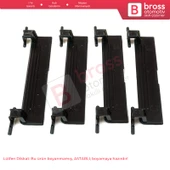 Mercedes C W204 İçin 4 Adet Tavan Oluk Çıtası Port Bagaj Kapağı 20469071829040 95*20 mm - 5