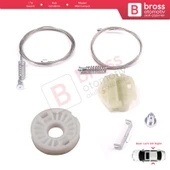 Opel Vectra B J96 1995-2004 4/5 Door İçin Elektrikli Arka Sağ veya Sol Kapı Cam Kriko Tamir Seti - 4